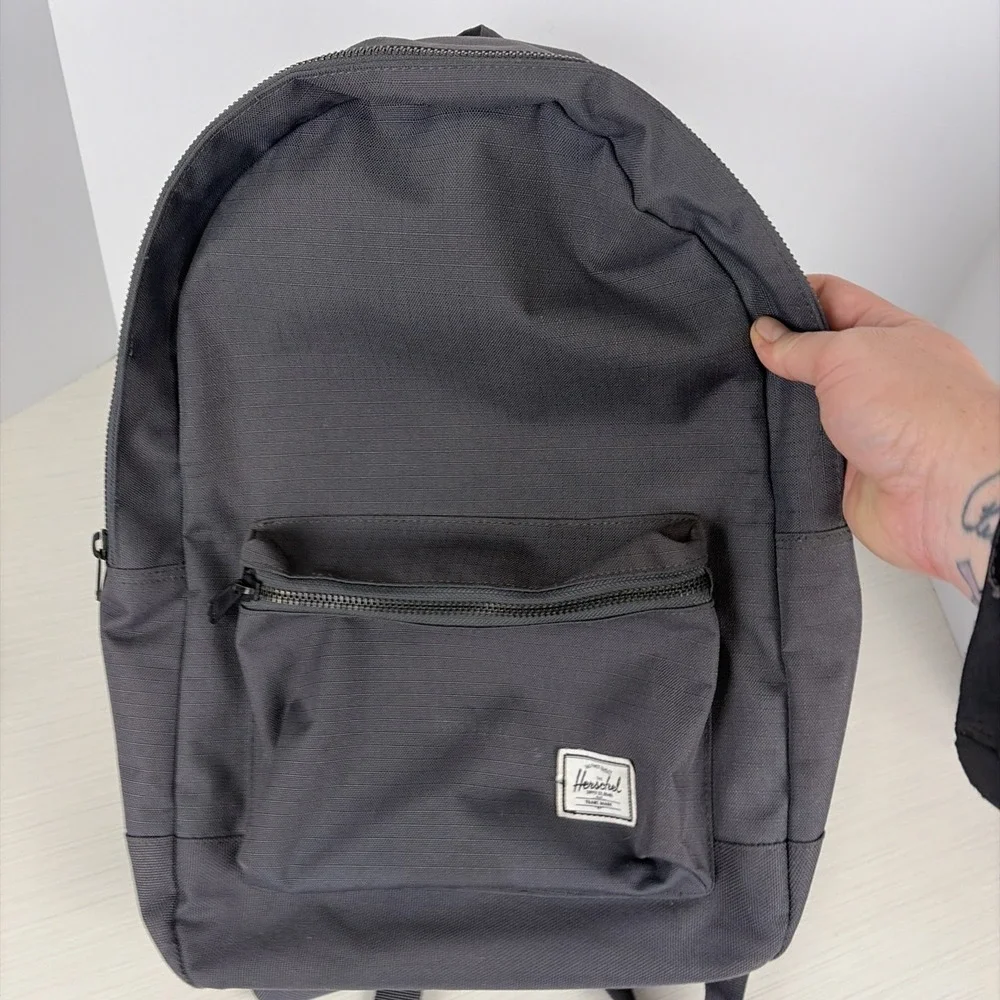 Herschel Supply Co. Backpack Gray School College Bag Tote